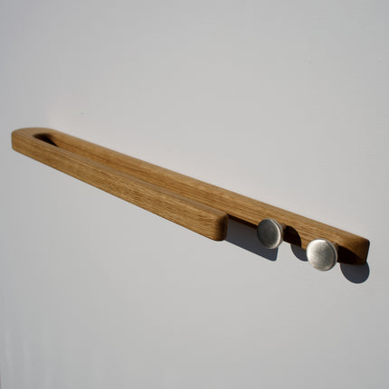 Porte-serviettes moderne en chêne