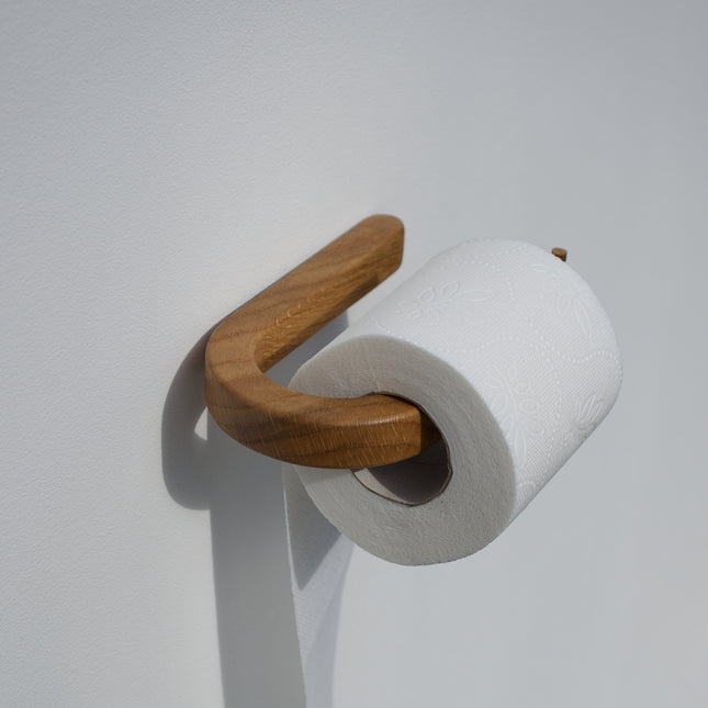 Porte-papier toilette en bois