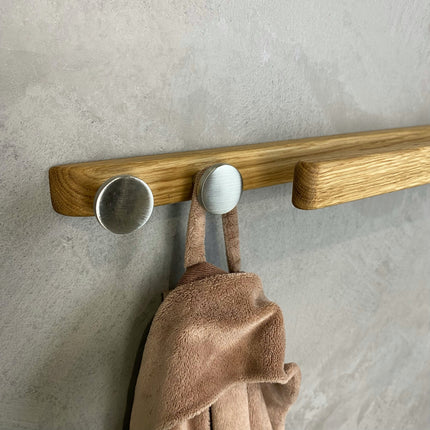 Porte-serviettes moderne en chêne