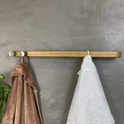 Porte-serviettes moderne en chêne