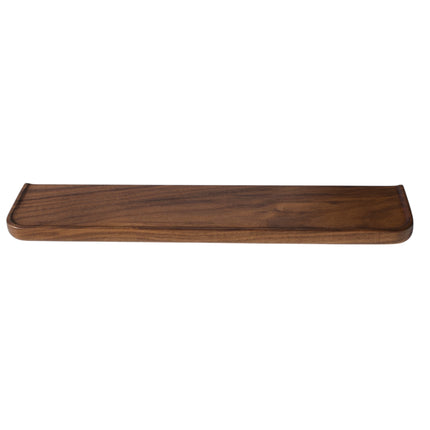 Minimalistisches Wandregal aus Massivholz