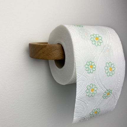 Minimalist wooden toilet paper holder, aesthetic toilet paper holder, wall mounted toilet paper holder, modern toilet paper display