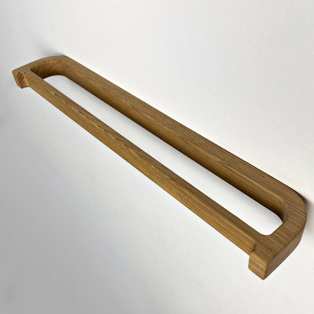 Minimalist Wooden Towel Rack, Eco-Friendly Bathroom Decor & Wall Shelf, Floating Towel Holder, Rustic Bathroom Organizer with Wooden Design