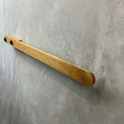 Modern Wooden Towel Holder, Long Bath Towel Rack, Handmade Functional Bathroom Rack in Scandinavian style, New Home Gift,