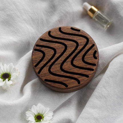 Rustic Wooden Oil Diffuser, Natural Home Fragrance Gift, Essential Oil Container, Unique Minimalist Wooden Diffusers, Natural Home Scents,