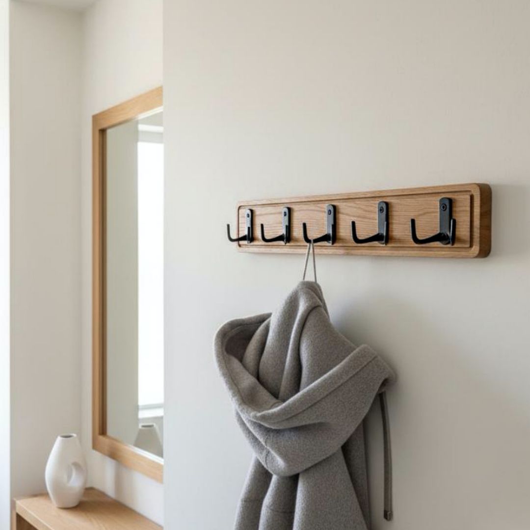 Eichen-Garderobe für den Flur 50 cm